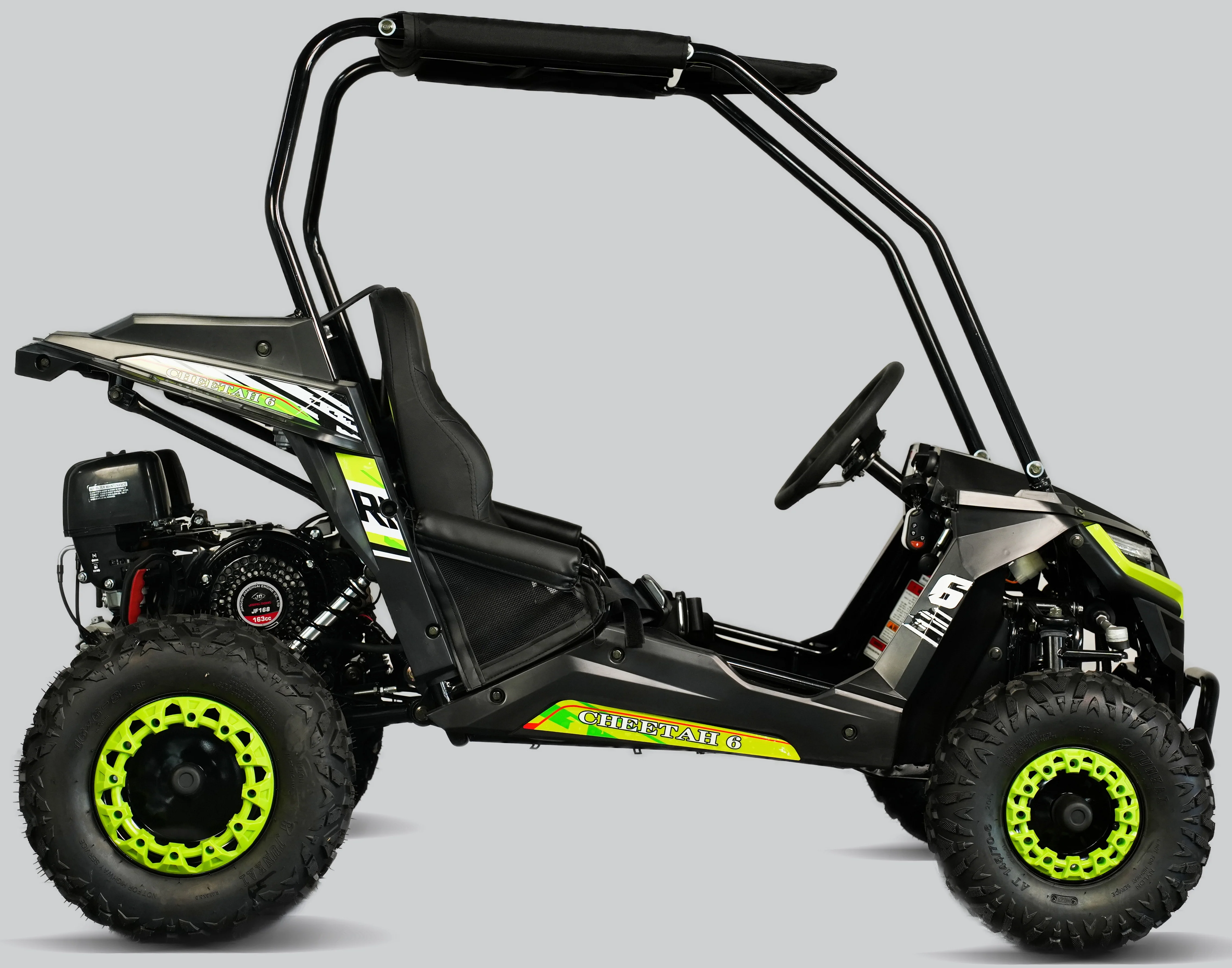 TrailMaster Cheetah-6 Go Kart, 5.5hp Electric Start, Remote Start/Kill with Reverse, Kids Ages 4-9 - Image 17