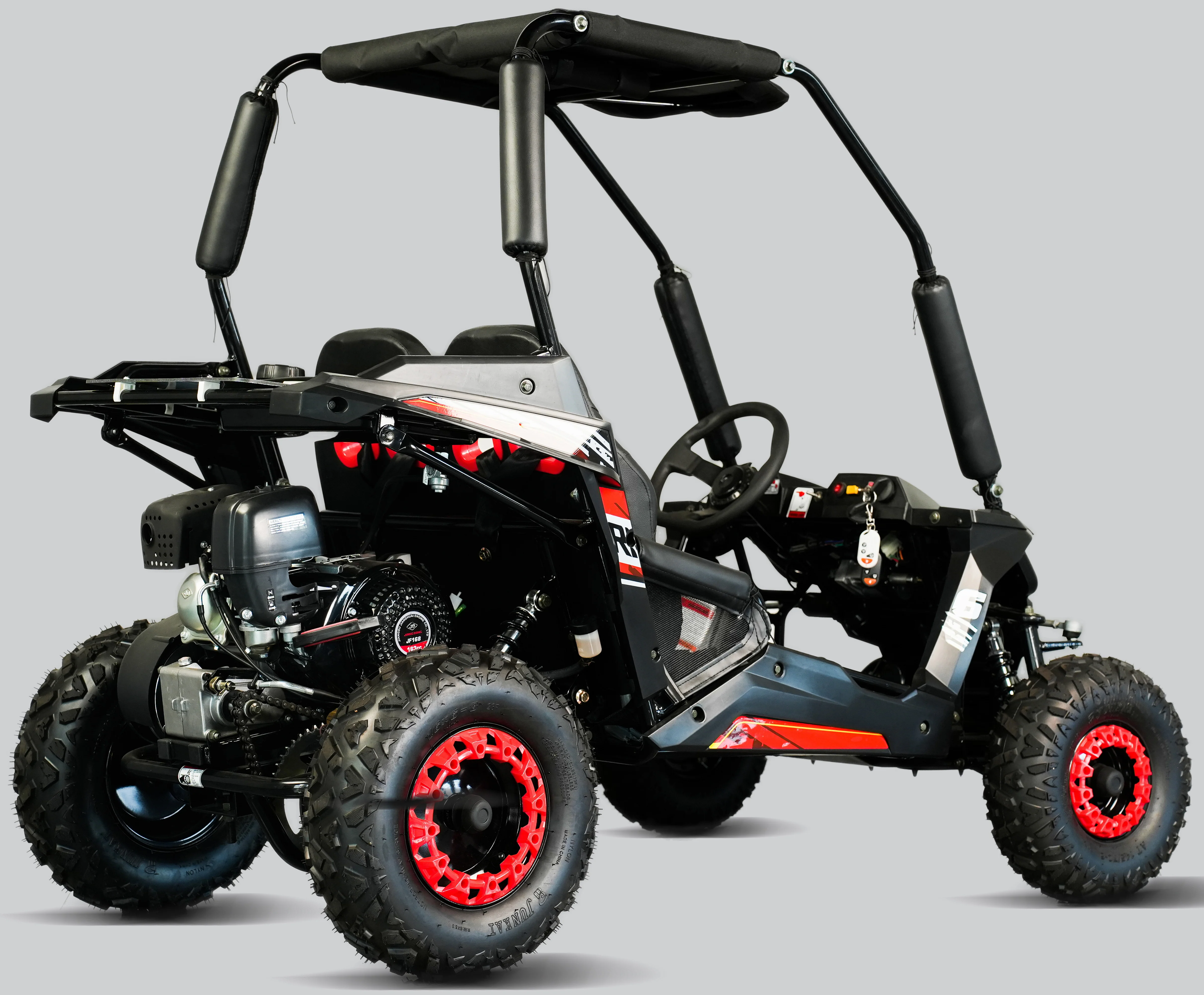 TrailMaster Cheetah-6 Go Kart, 5.5hp Electric Start, Remote Start/Kill with Reverse, Kids Ages 4-9 - Image 22