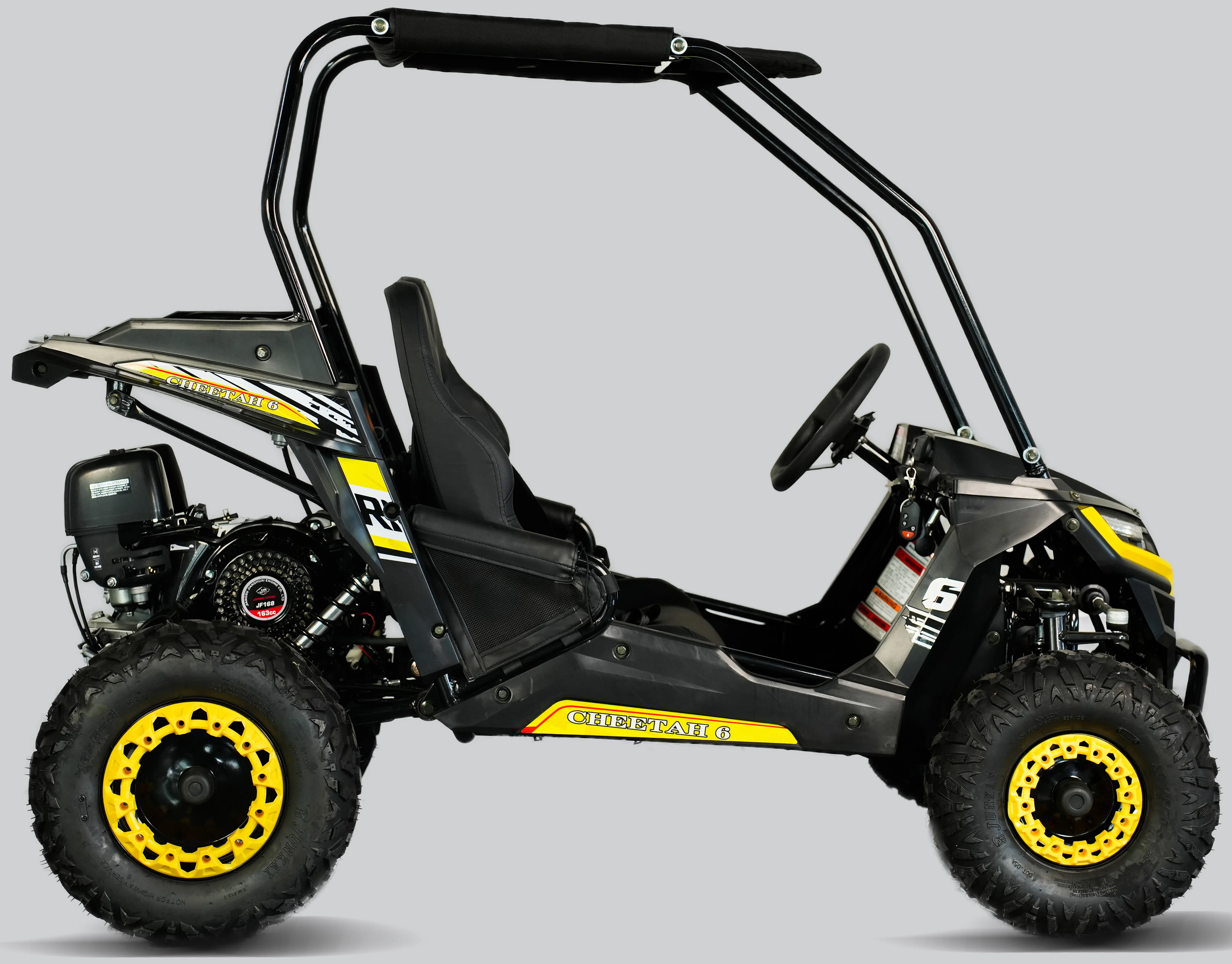 TrailMaster Cheetah-6 Go Kart, 5.5hp Electric Start, Remote Start/Kill with Reverse, Kids Ages 4-9 - Image 25