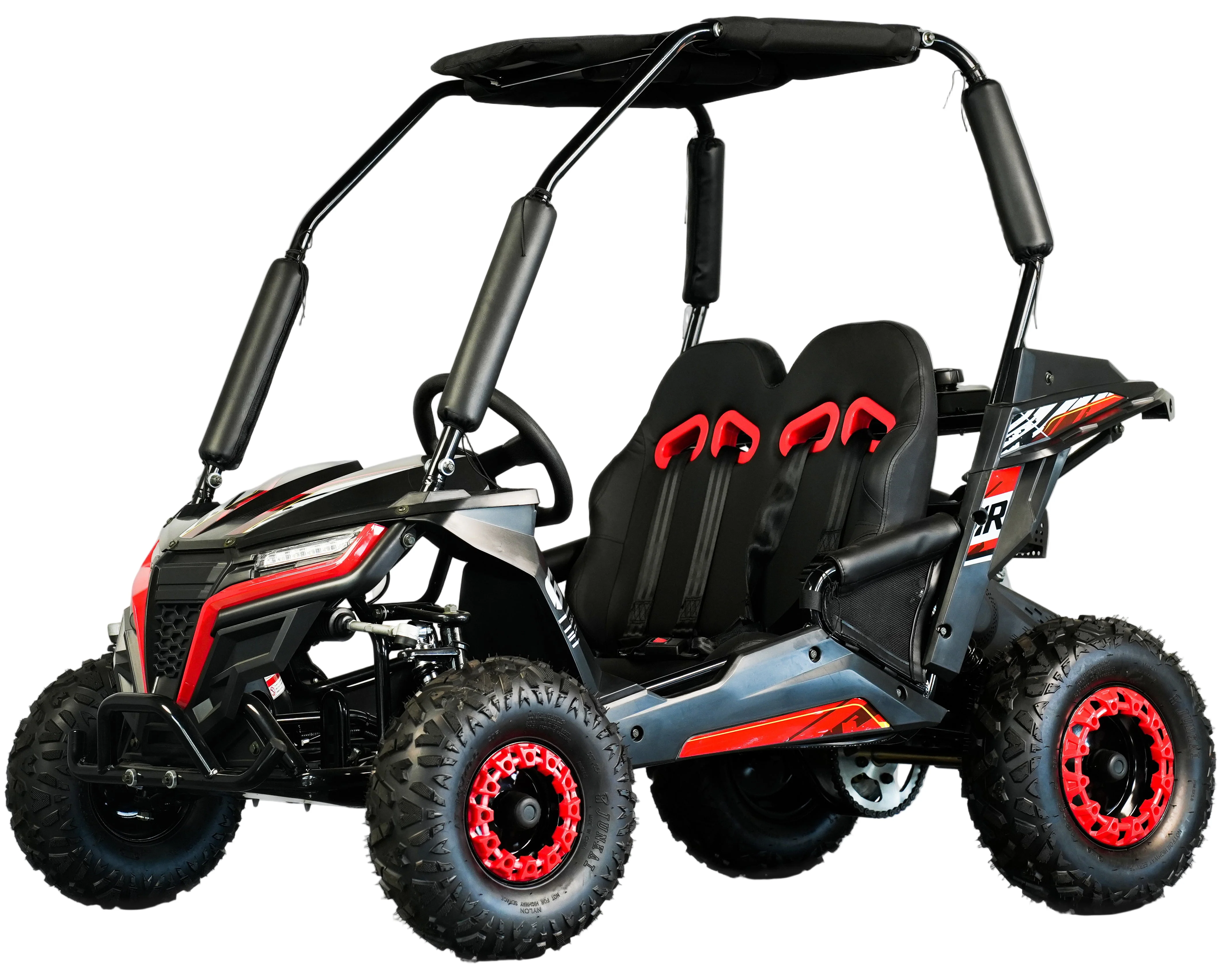 TrailMaster Cheetah-6 Go Kart, 5.5hp Electric Start, Remote Start/Kill with Reverse, Kids Ages 4-9 - Image 3