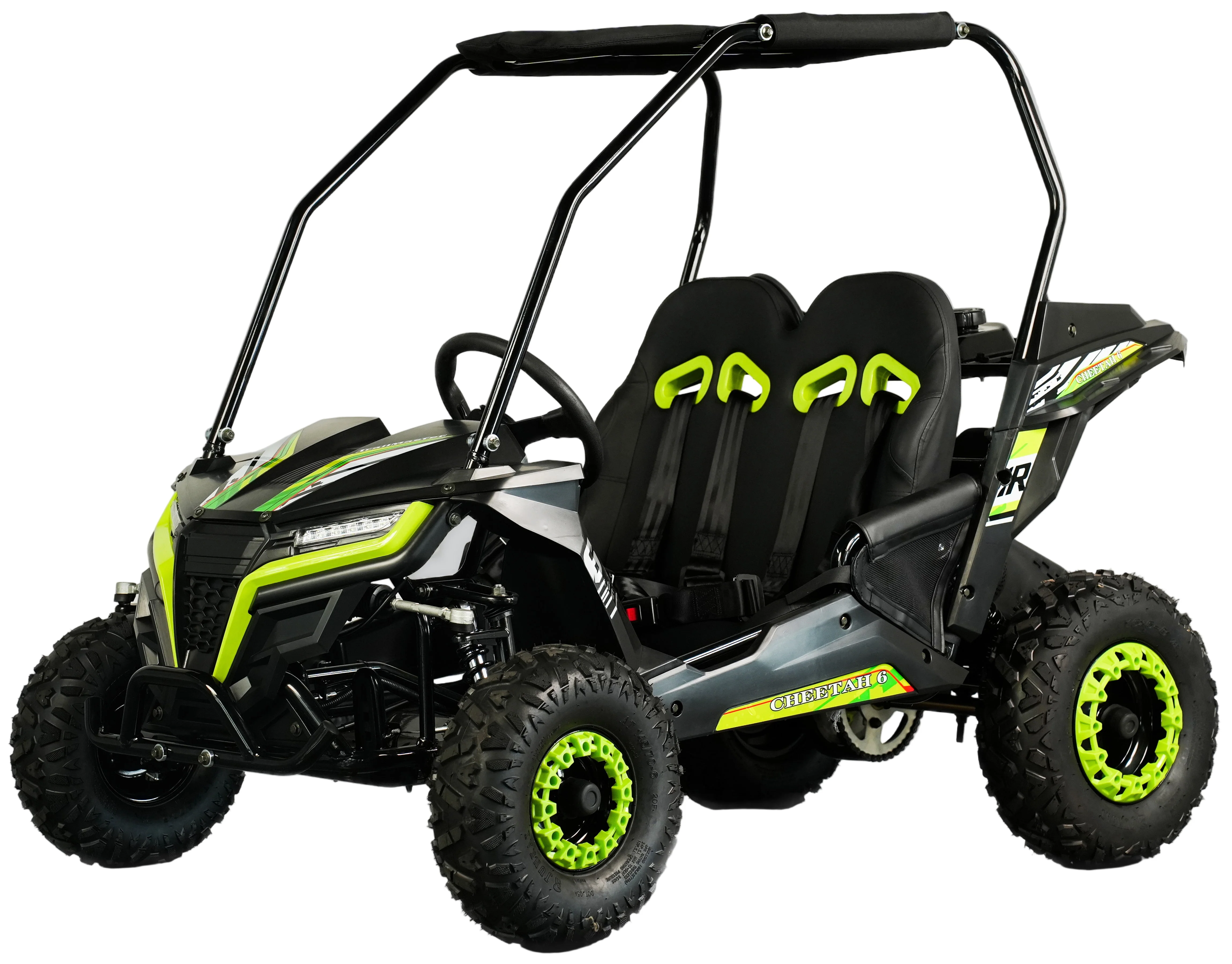 TrailMaster Cheetah-6 Go Kart, 5.5hp Electric Start, Remote Start/Kill with Reverse, Kids Ages 4-9 - Image 4