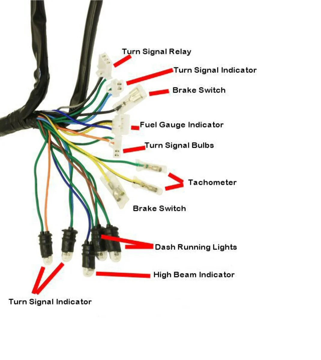 Complete GY6 Scooter Wire Harness - Image 5