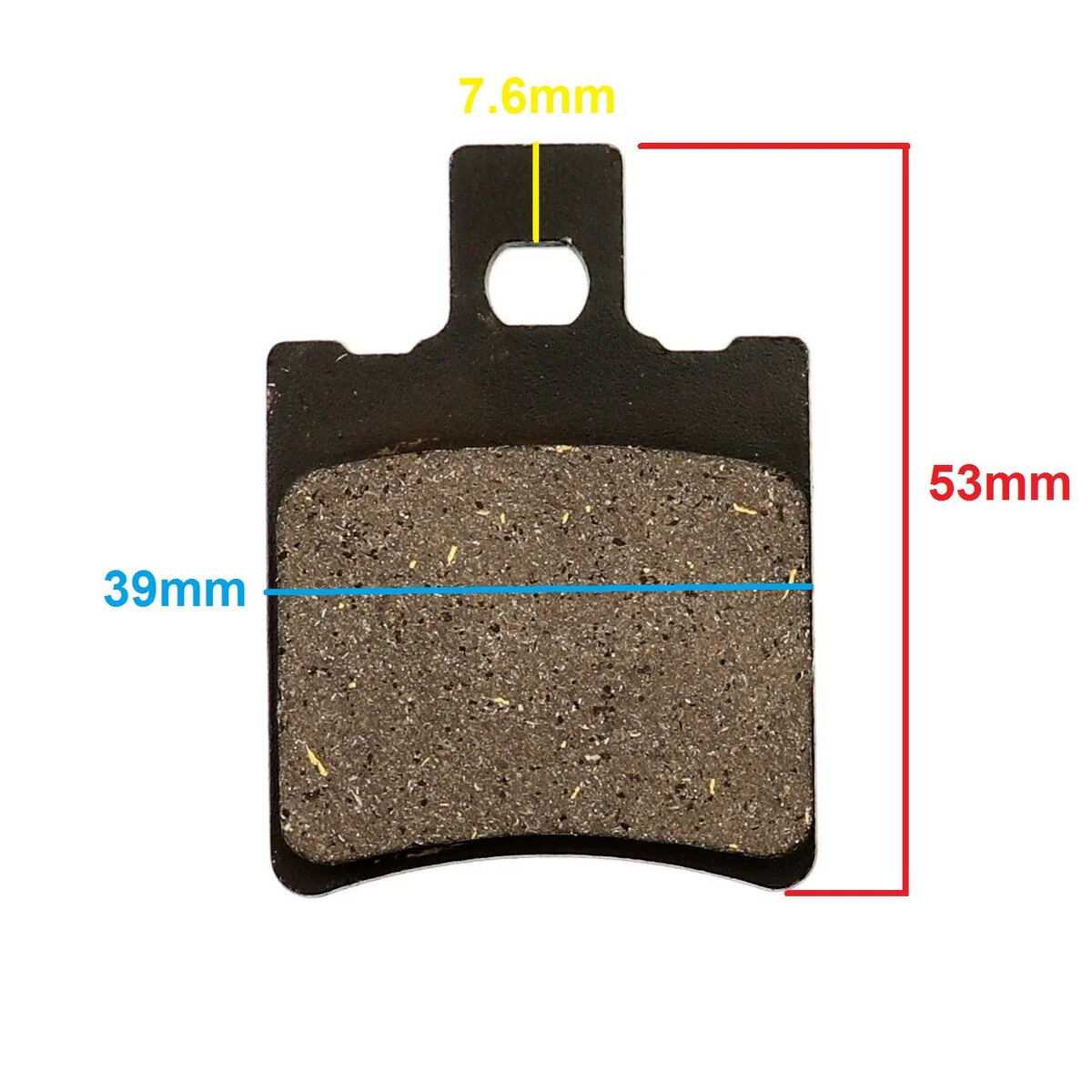ATV Disc Brake Pad Set - 53x39mm - Image 3