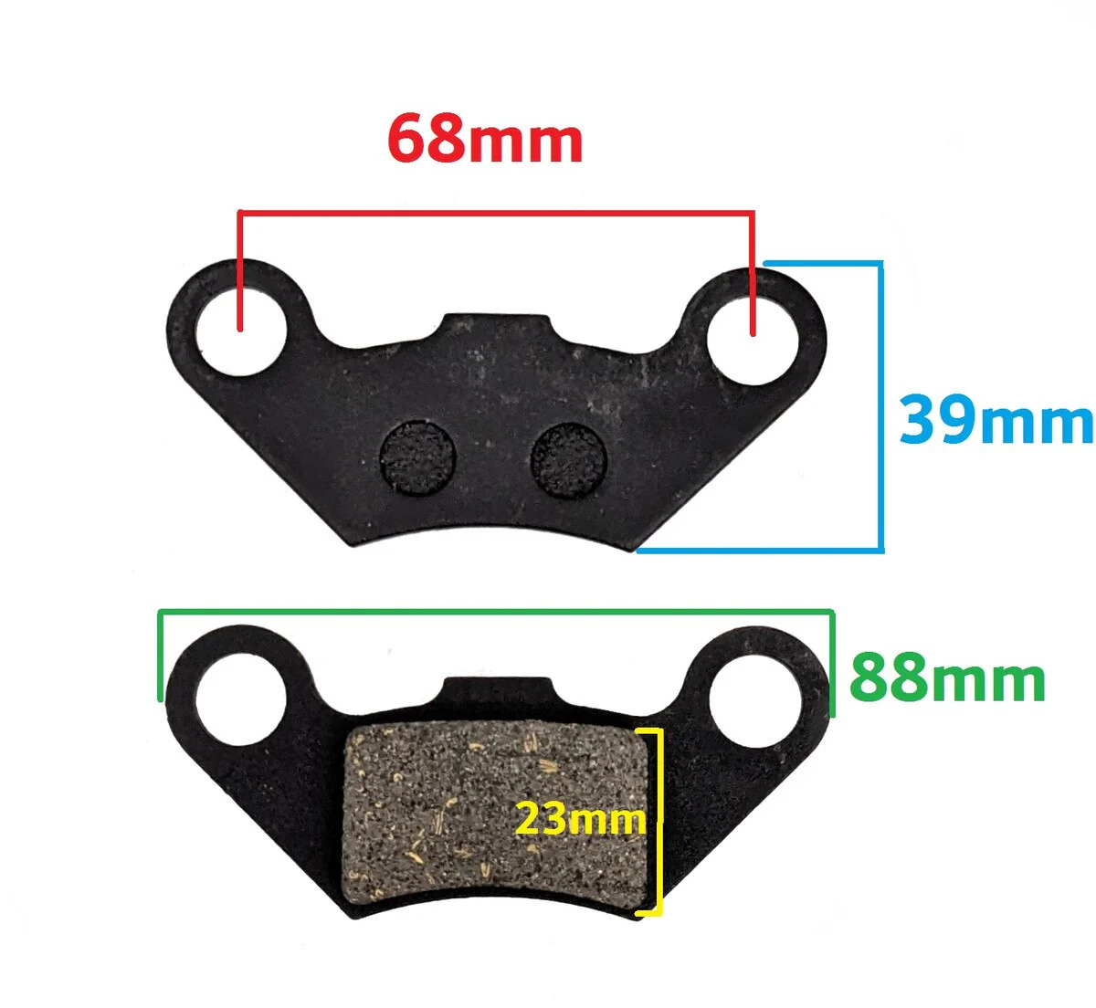 Tao Tao Style ATV Brake Pads - Image 2