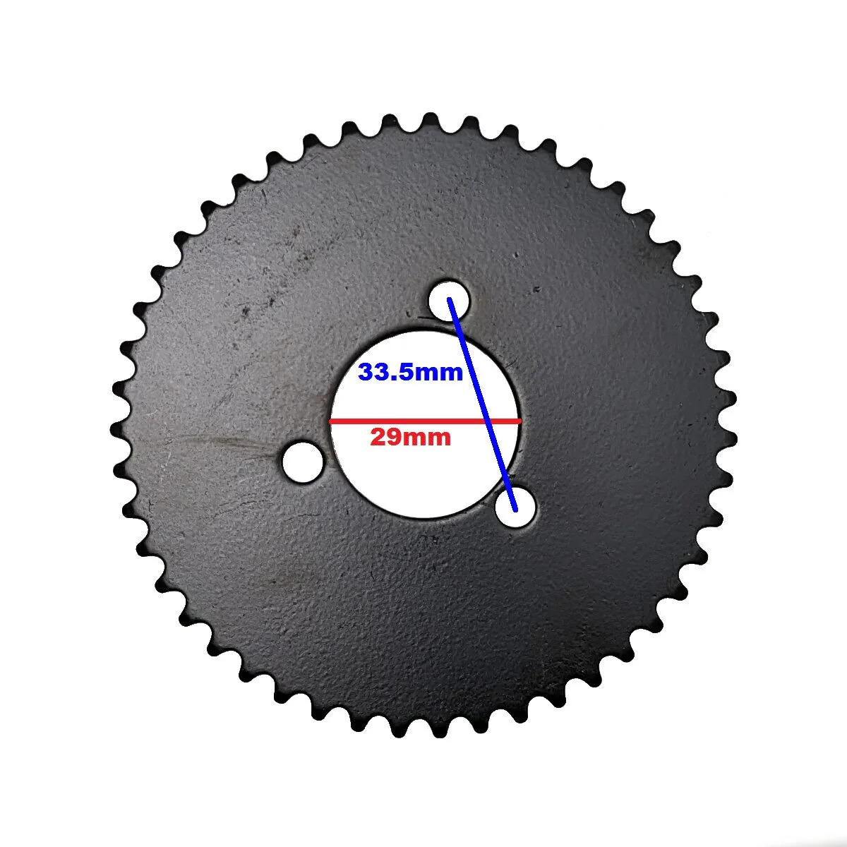 47 Tooth Rear Sprocket - 3 Bolt Pattern - Image 2