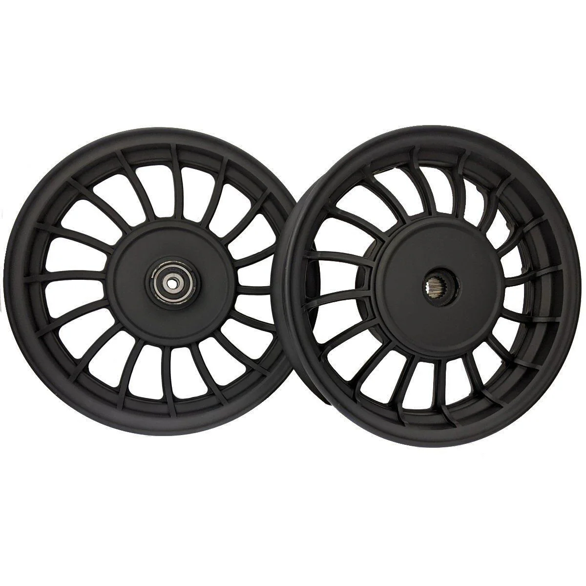 10" Wheel Set for Retro 50cc Scooters - Black