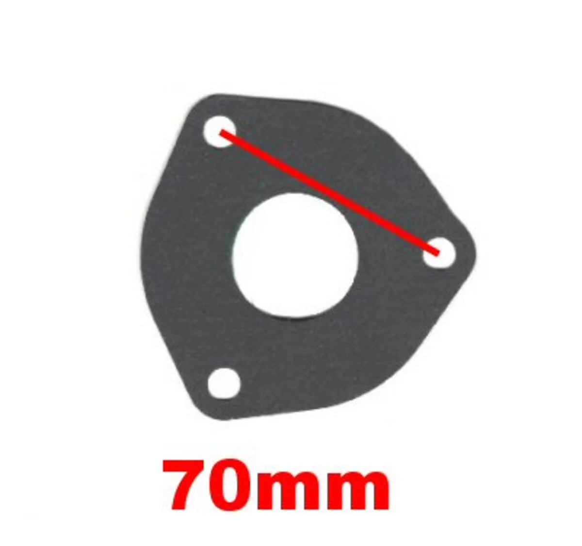 50cc-150cc GY6 Exhaust Gasket - Image 3