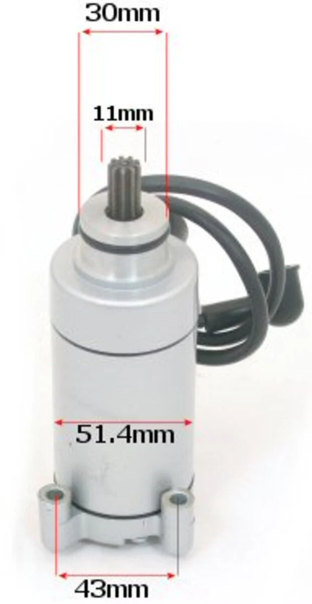 Lower Starter Motor - 49cc-125cc - Image 3