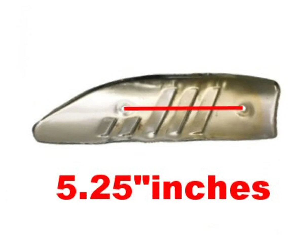 Chrome Muffler Cover Heat Shield - Image 2