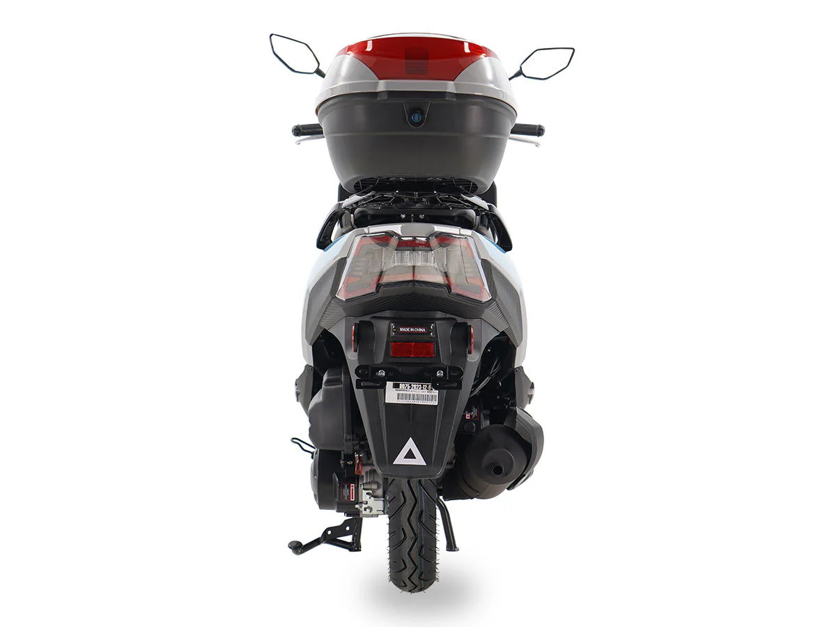 Clash 150cc Street Scooter, Automatic Shifting, Front Disc/Rear Drum Brakes, LED Accent Lighting - Image 9