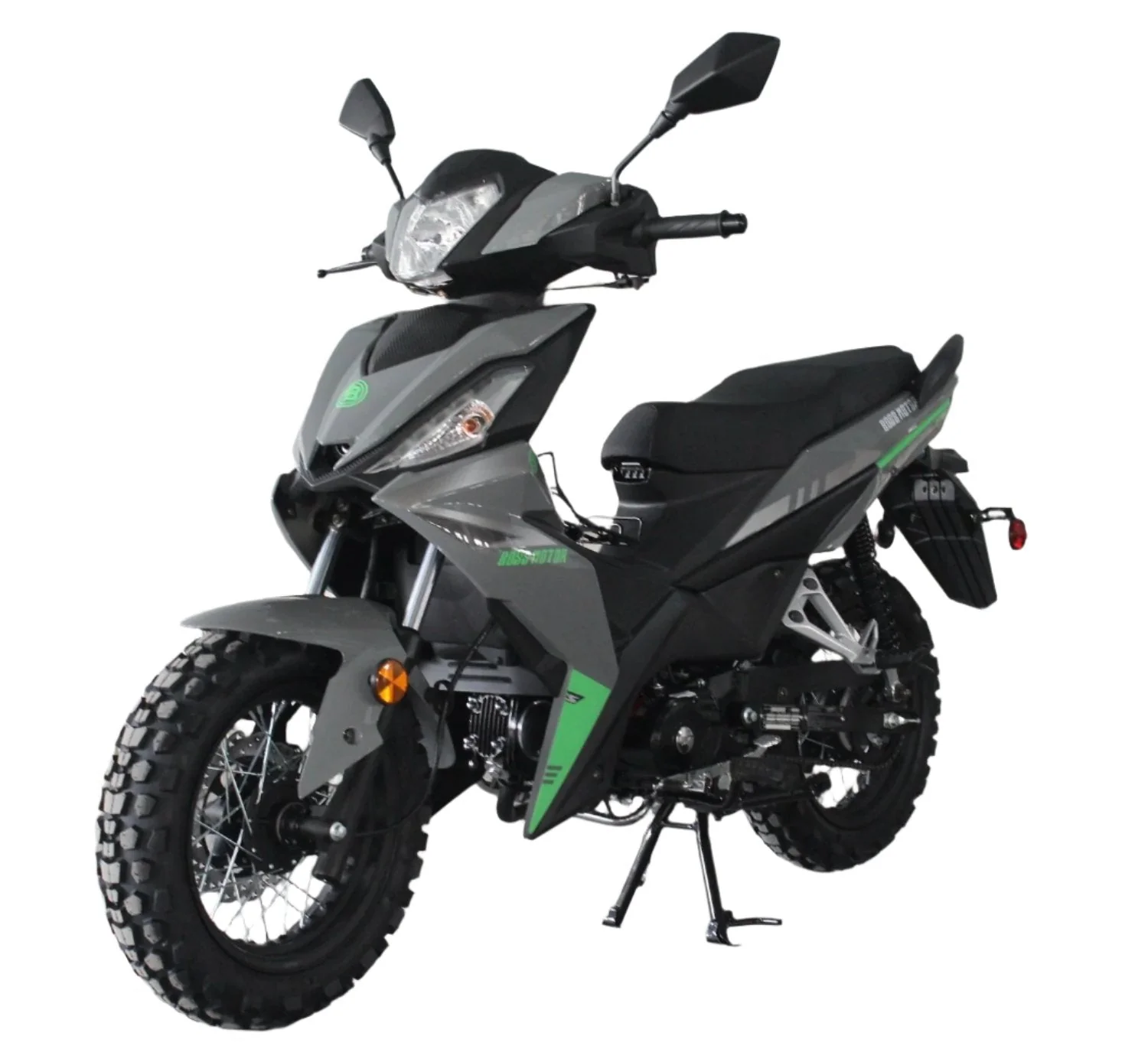 Cross 125RTF Off-Road Scooter, 4-Speed Semi-Auto, 13-inch Wheels, Enduro Tires