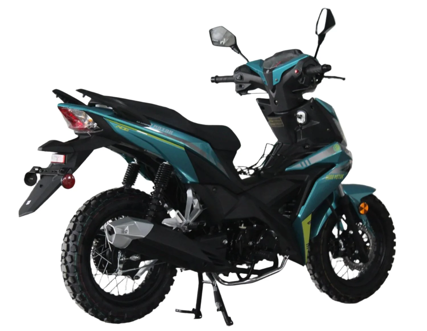 Cross 125RTF Off-Road Scooter, 4-Speed Semi-Auto, 13-inch Wheels, Enduro Tires - Image 10