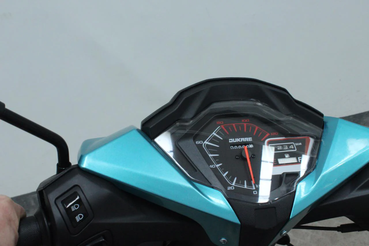 Cross 125RTF Off-Road Scooter, 4-Speed Semi-Auto, 13-inch Wheels, Enduro Tires - Image 12
