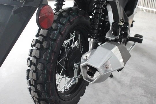 Cross 125RTF Off-Road Scooter, 4-Speed Semi-Auto, 13-inch Wheels, Enduro Tires - Image 15