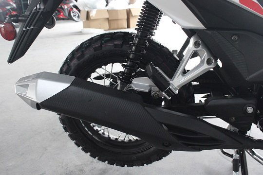 Cross 125RTF Off-Road Scooter, 4-Speed Semi-Auto, 13-inch Wheels, Enduro Tires - Image 17