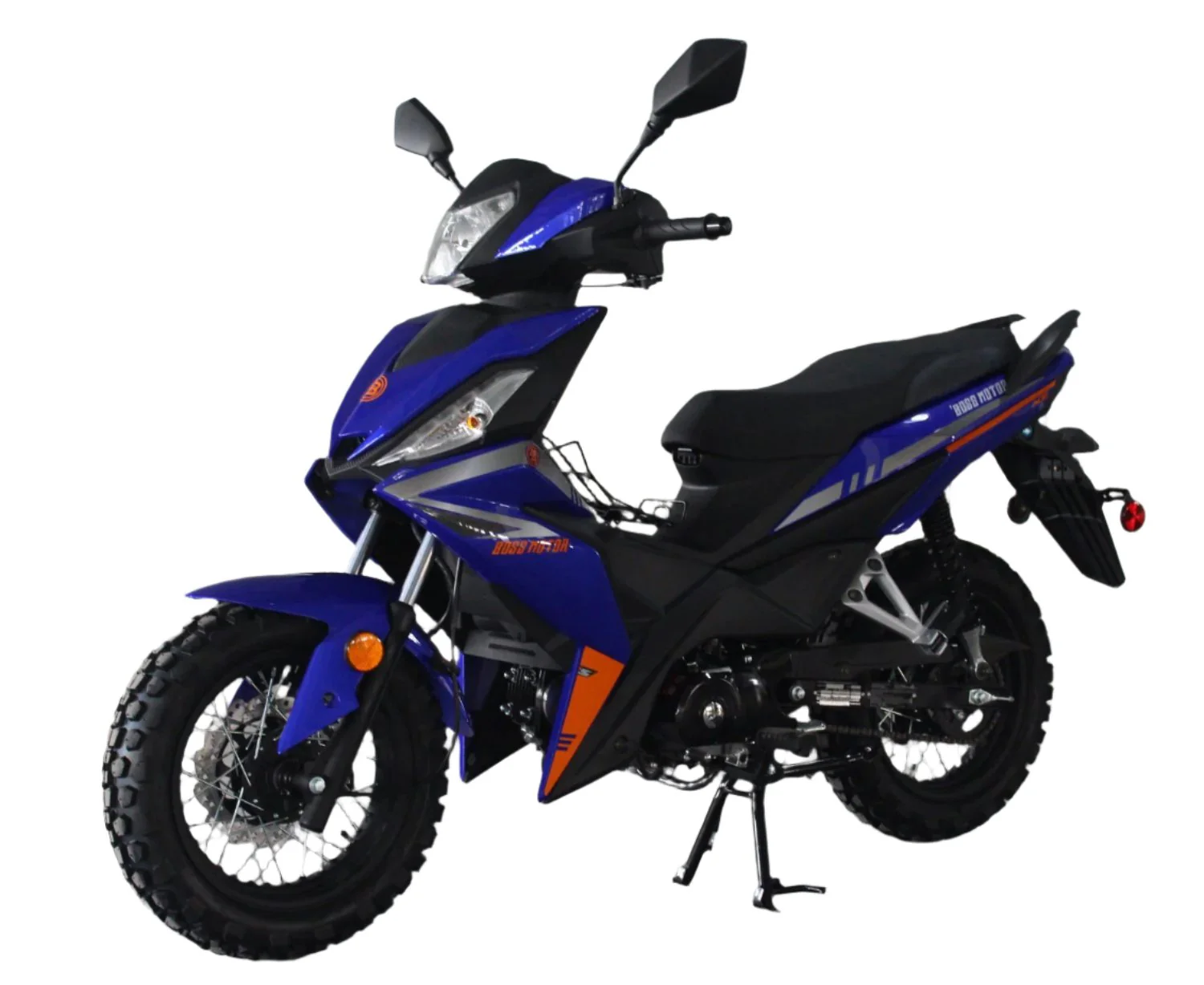 Cross 125RTF Off-Road Scooter, 4-Speed Semi-Auto, 13-inch Wheels, Enduro Tires - Image 2