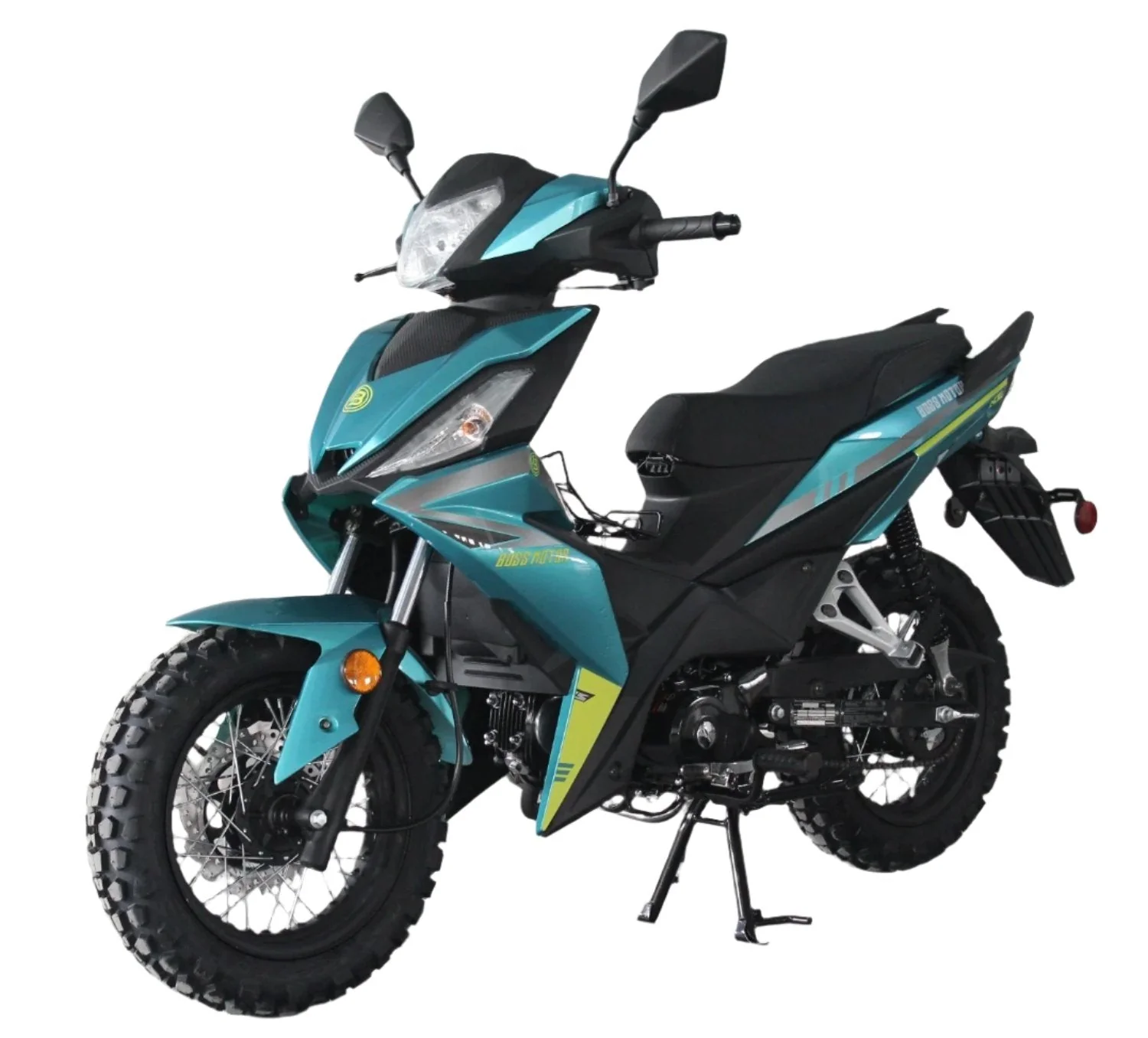 Cross 125RTF Off-Road Scooter, 4-Speed Semi-Auto, 13-inch Wheels, Enduro Tires - Image 4