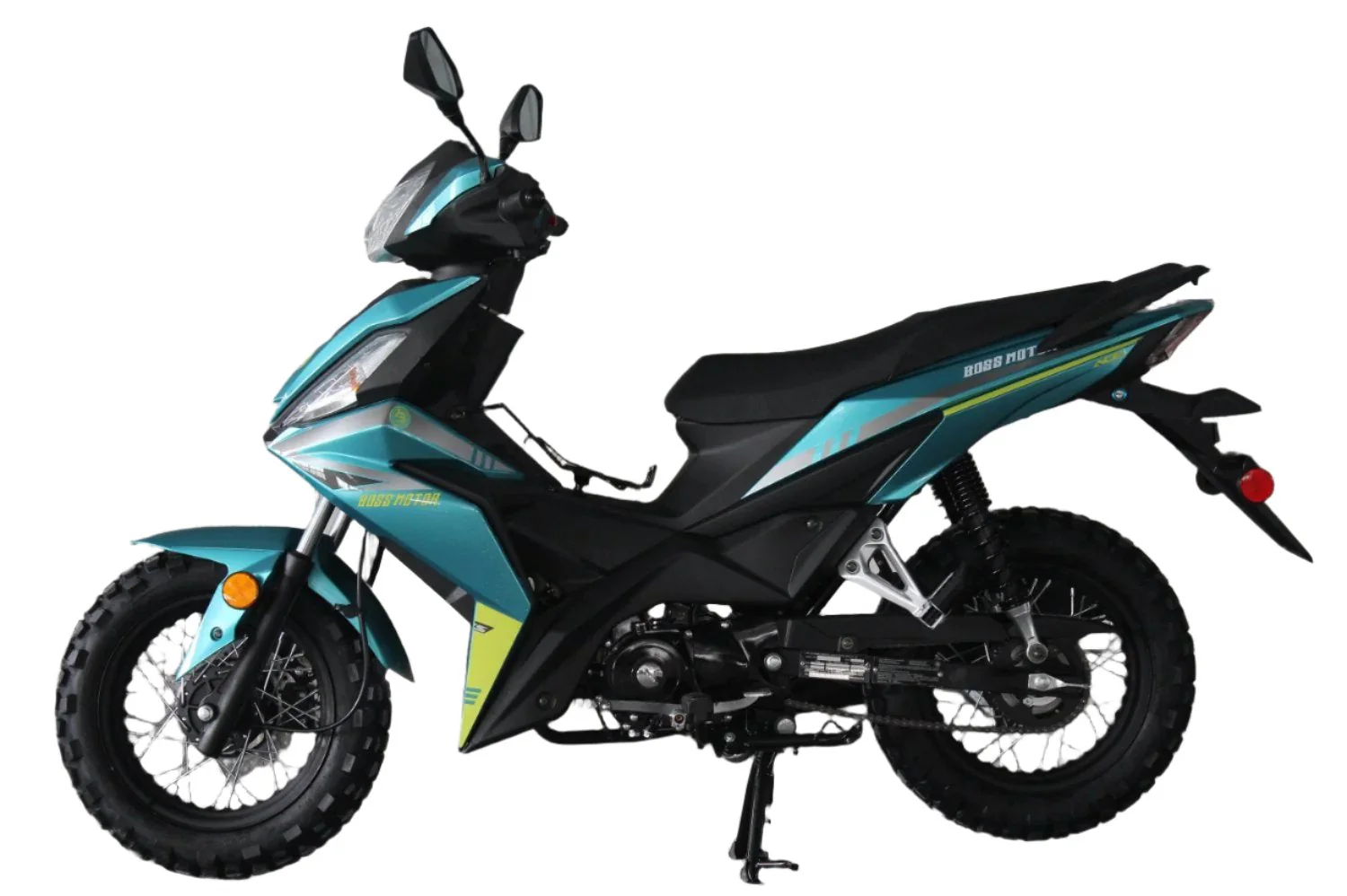 Cross 125RTF Off-Road Scooter, 4-Speed Semi-Auto, 13-inch Wheels, Enduro Tires - Image 7