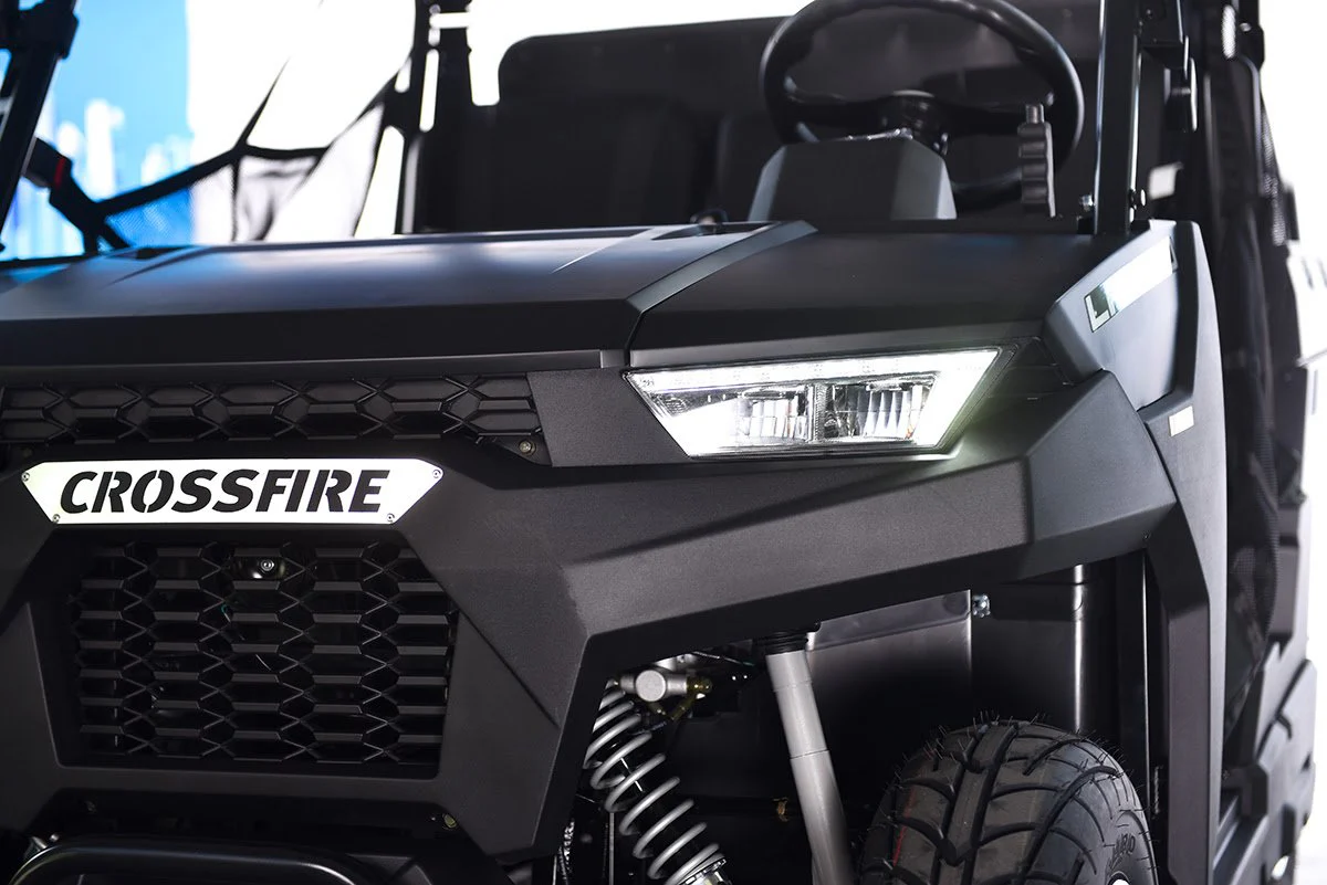 Crossfire LH200 EFI UTV Side-by-Side, Automatic with Reverse, Deluxe Alloy Wheels, Dump Bed, Windshield Included - Image 13