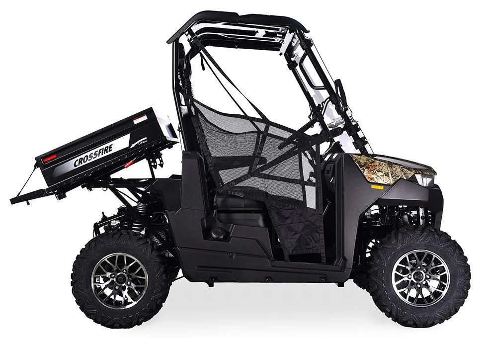 Crossfire LH200 EFI UTV Side-by-Side, Automatic with Reverse, Deluxe Alloy Wheels, Dump Bed, Windshield Included - Image 3