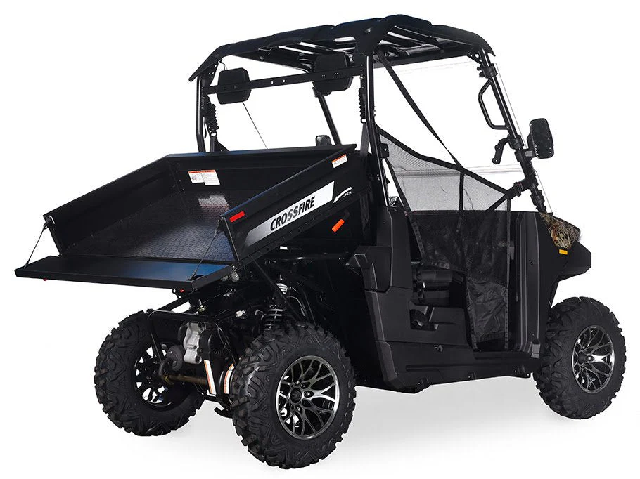 Crossfire LH200 EFI UTV Side-by-Side, Automatic with Reverse, Deluxe Alloy Wheels, Dump Bed, Windshield Included - Image 4