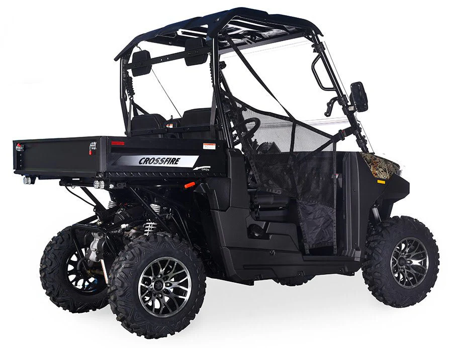 Crossfire LH200 EFI UTV Side-by-Side, Automatic with Reverse, Deluxe Alloy Wheels, Dump Bed, Windshield Included - Image 5