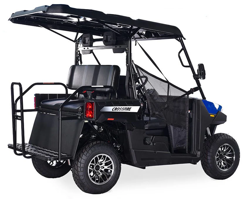 Crossfire LH200 Gas Golf Cart, Electronic Fuel Injection, Automatic with Reverse, Deluxe Alloy Wheels - Image 10