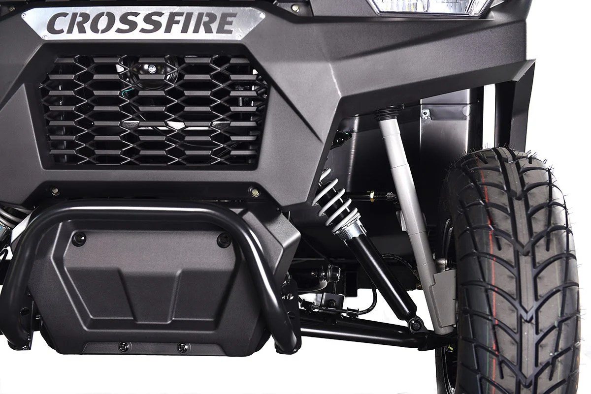 Crossfire LH200 Gas Golf Cart, Electronic Fuel Injection, Automatic with Reverse, Deluxe Alloy Wheels - Image 15
