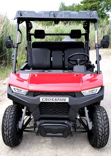 Crossfire LH200 Gas Golf Cart, Electronic Fuel Injection, Automatic with Reverse, Deluxe Alloy Wheels - Image 18