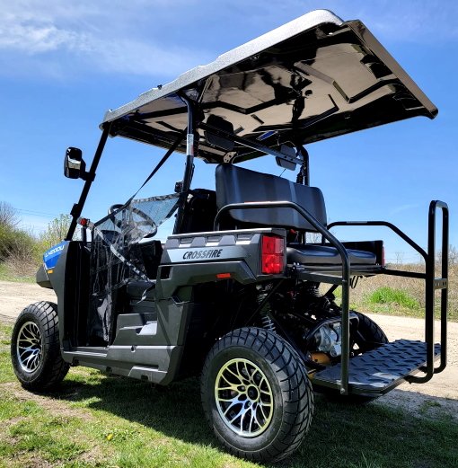 Crossfire LH200 Gas Golf Cart, Electronic Fuel Injection, Automatic with Reverse, Deluxe Alloy Wheels - Image 19