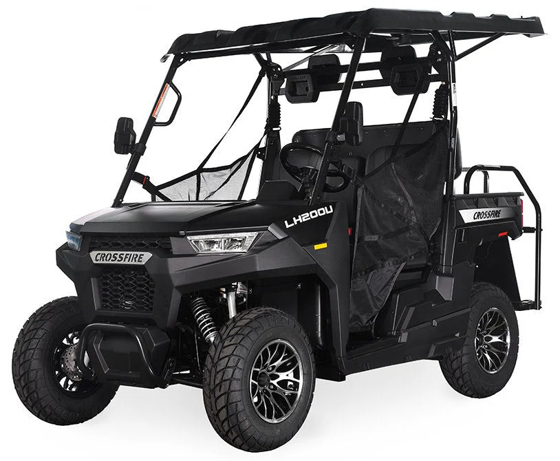 Crossfire LH200 Gas Golf Cart, Electronic Fuel Injection, Automatic with Reverse, Deluxe Alloy Wheels - Image 2