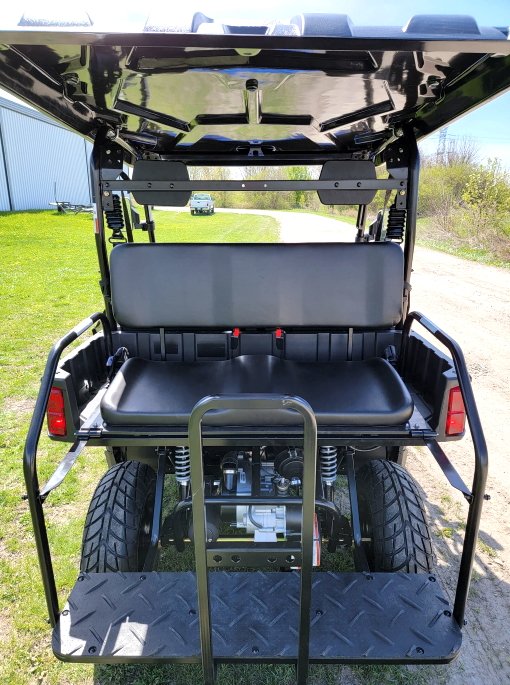 Crossfire LH200 Gas Golf Cart, Electronic Fuel Injection, Automatic with Reverse, Deluxe Alloy Wheels - Image 20