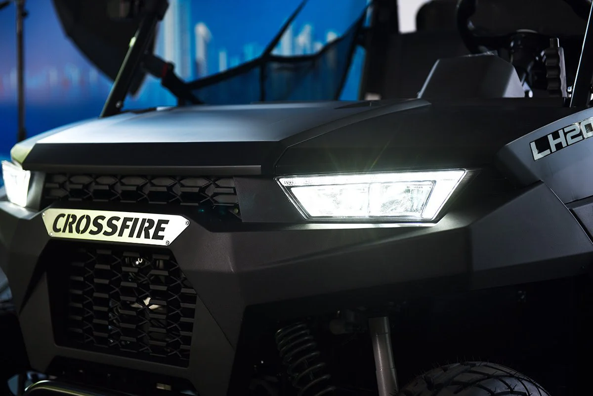Crossfire LH200 Gas Golf Cart, Electronic Fuel Injection, Automatic with Reverse, Deluxe Alloy Wheels - Image 21