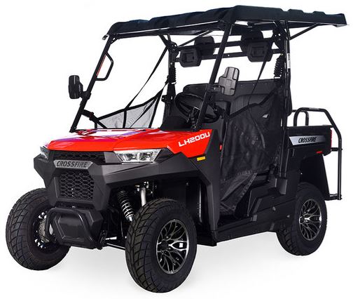 Crossfire LH200 Gas Golf Cart, Electronic Fuel Injection, Automatic with Reverse, Deluxe Alloy Wheels - Image 4