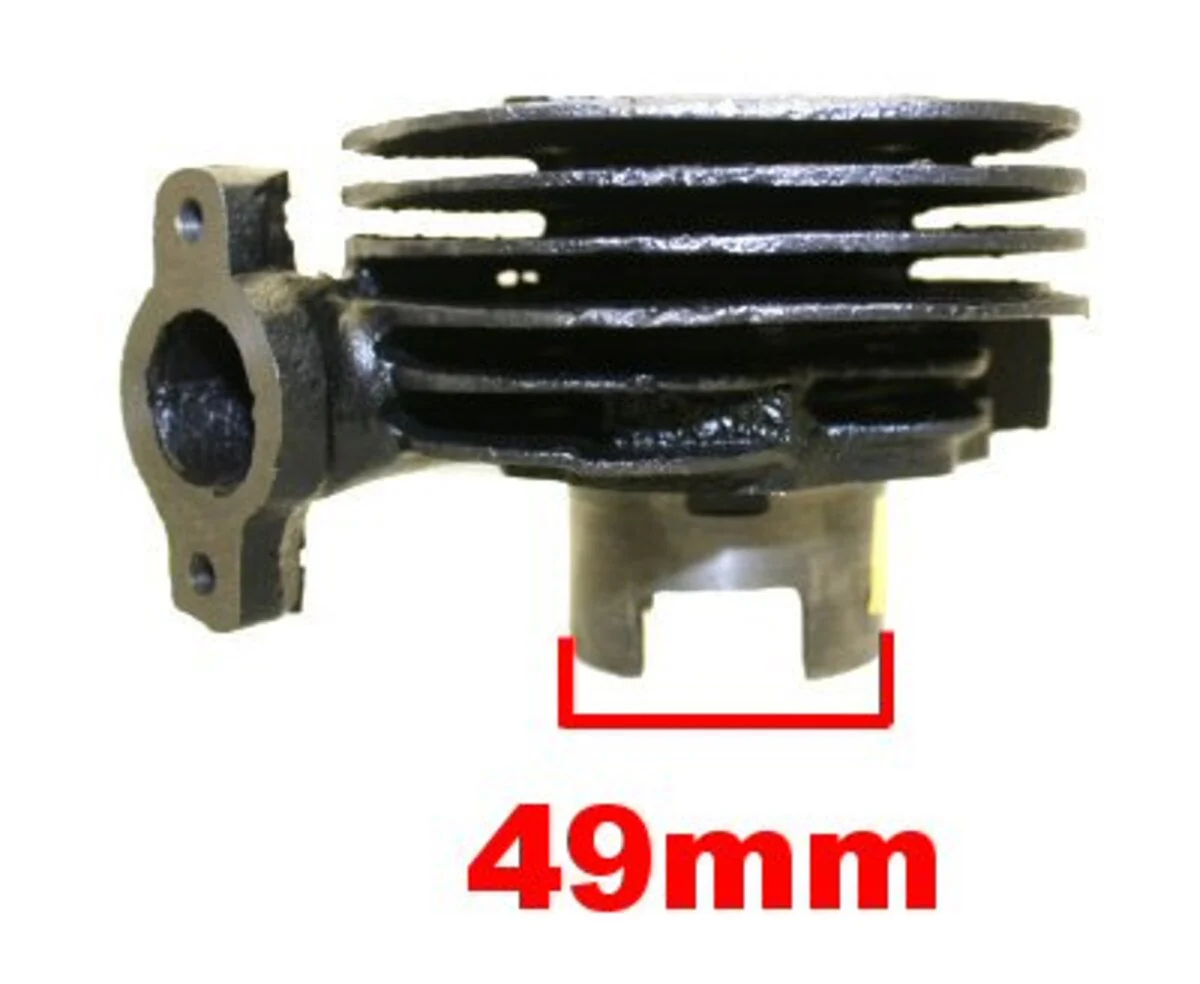 Cylinder for 50cc 2-stroke 1DE41QMB Engines - Image 2
