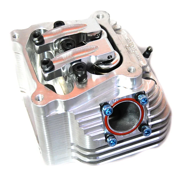 DED 18cc ''Big Valve'' Billet Race Head for Honda GX200 & Clone Engines - Image 3