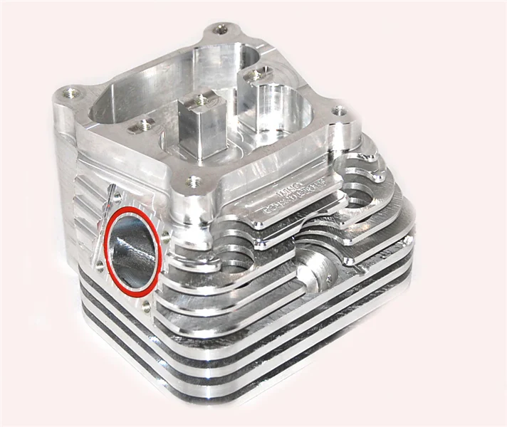 DED 18cc ''Big Valve'' Billet Race Head for Honda GX200 & Clone Engines - Image 4