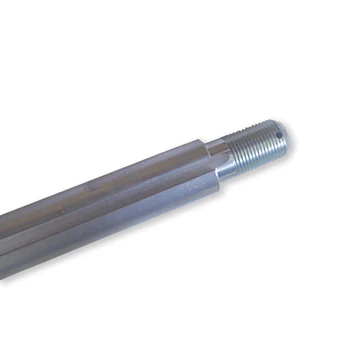 Deluxe Go Kart Axle, Solid Steel, 36 in. Length, 1 in. Diameter, 1-1/2 in. Stepped Ends, Offset 1/4 in. Keyways