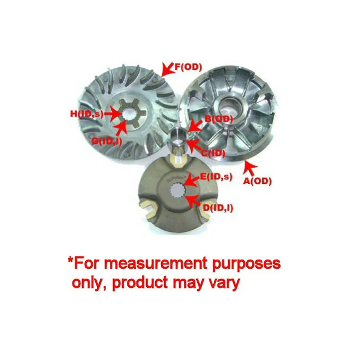 Dr. Pulley Jog 50 Variator Kit - Image 2