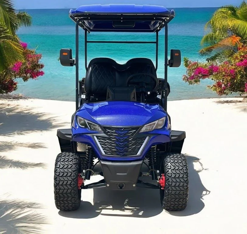 Dynamic GT4 Lithium Golf Cart, 48V AC 5KW Motor, 14-inch Aluminum Alloy Blackout Wheels - Image 10