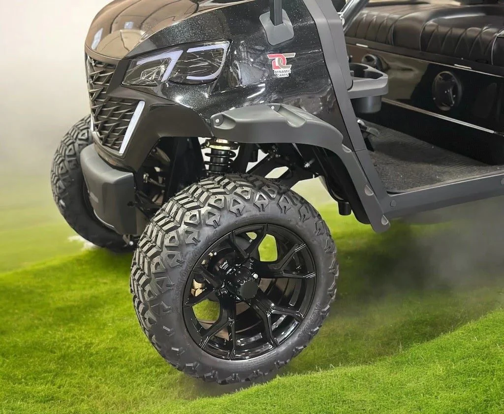 Dynamic GT4 Lithium Golf Cart, 48V AC 5KW Motor, 14-inch Aluminum Alloy Blackout Wheels - Image 12