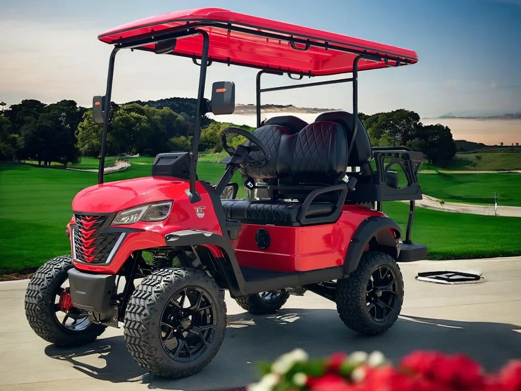 Dynamic GT4 Lithium Golf Cart, 48V AC 5KW Motor, 14-inch Aluminum Alloy Blackout Wheels - Image 3