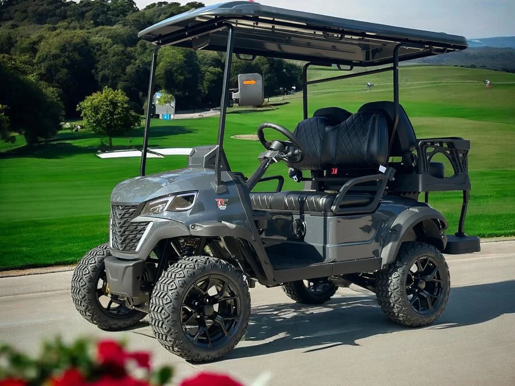 Dynamic GT4 Lithium Golf Cart, 48V AC 5KW Motor, 14-inch Aluminum Alloy Blackout Wheels - Image 4