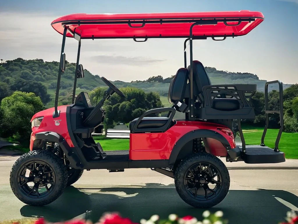 Dynamic GT4 Lithium Golf Cart, 48V AC 5KW Motor, 14-inch Aluminum Alloy Blackout Wheels - Image 7
