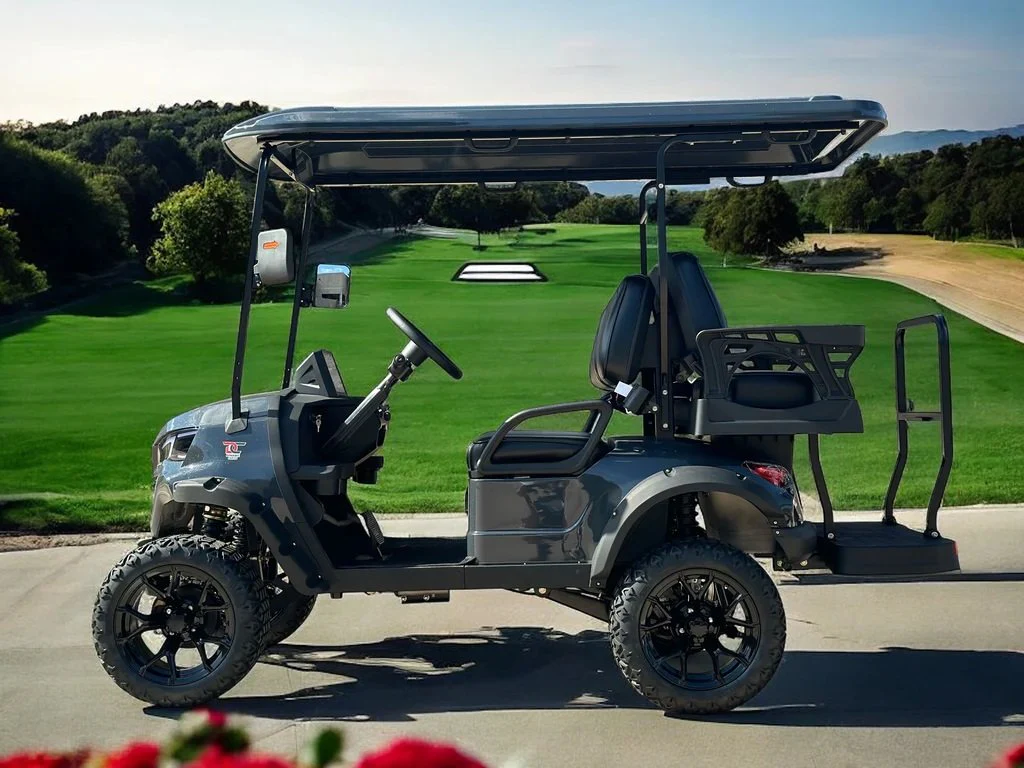 Dynamic GT4 Lithium Golf Cart, 48V AC 5KW Motor, 14-inch Aluminum Alloy Blackout Wheels - Image 8