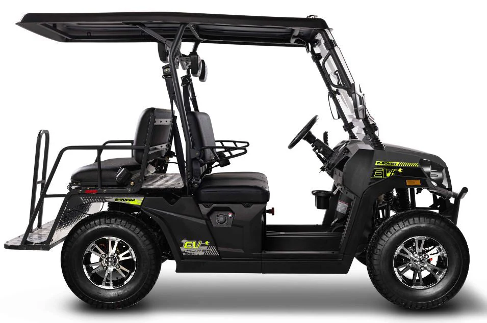 E-Rover DLX Electric Golf Cart, Lithium Battery, Deluxe Alloy Wheels, Digital Dashboard, Windshield Included - Image 7
