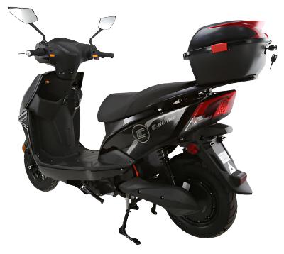 E-Strike Electric Street Scooter, 72v 1200w, 31mph Top Speed, 37-Mile Range - Image 4