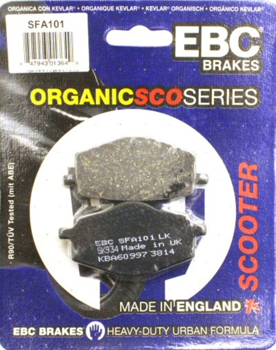 EBC Brakes SFA101 Scooter Brake Pads - Image 3