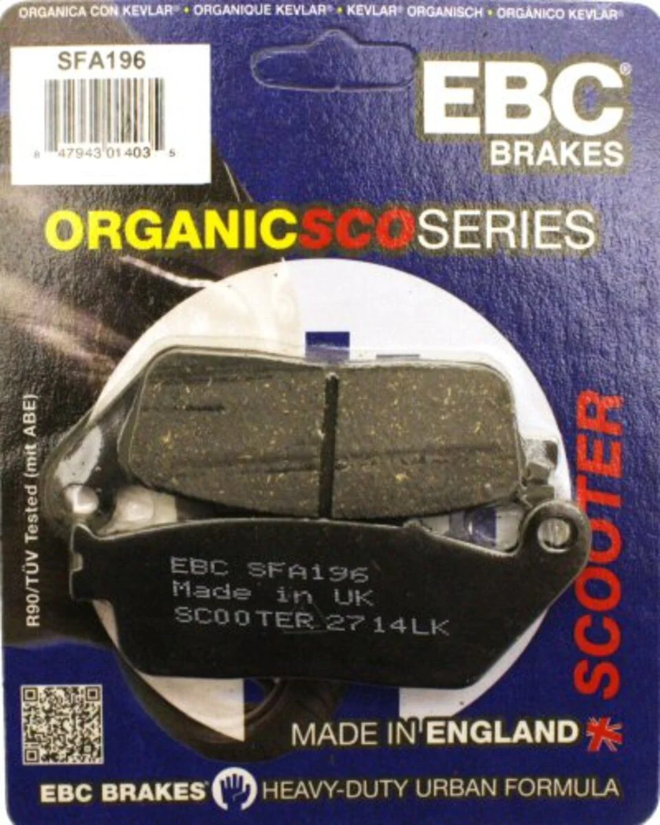 EBC Brakes SFA196 Scooter Brake Pads - Image 3