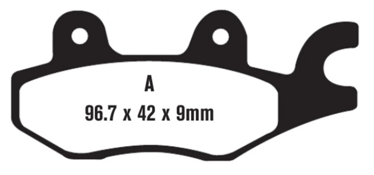 EBC Brakes SFA197 Scooter Brake Pads - Image 2